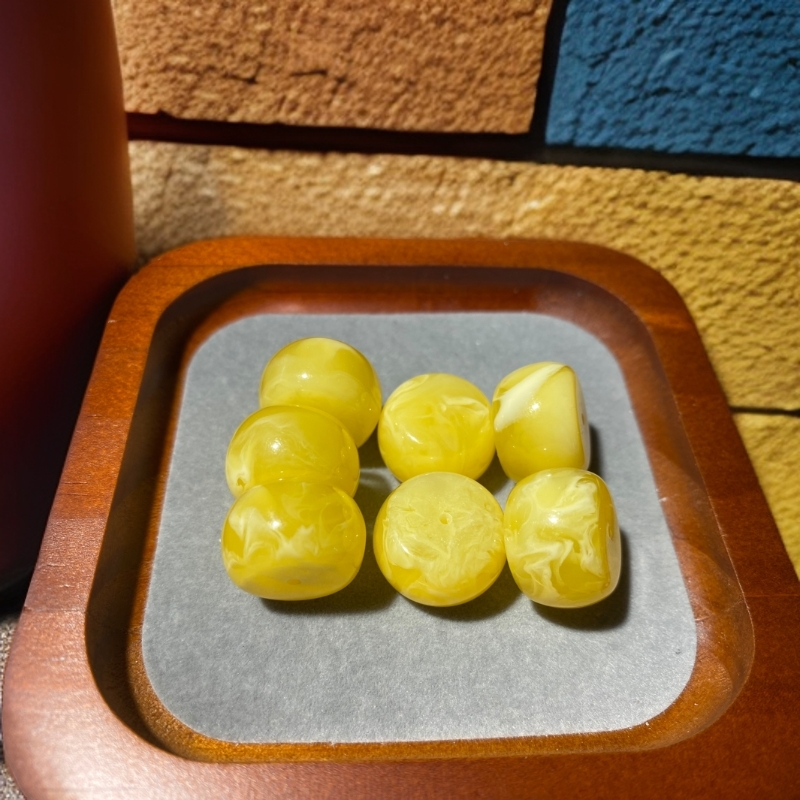 【精选配饰】俄白妖花（墩子）