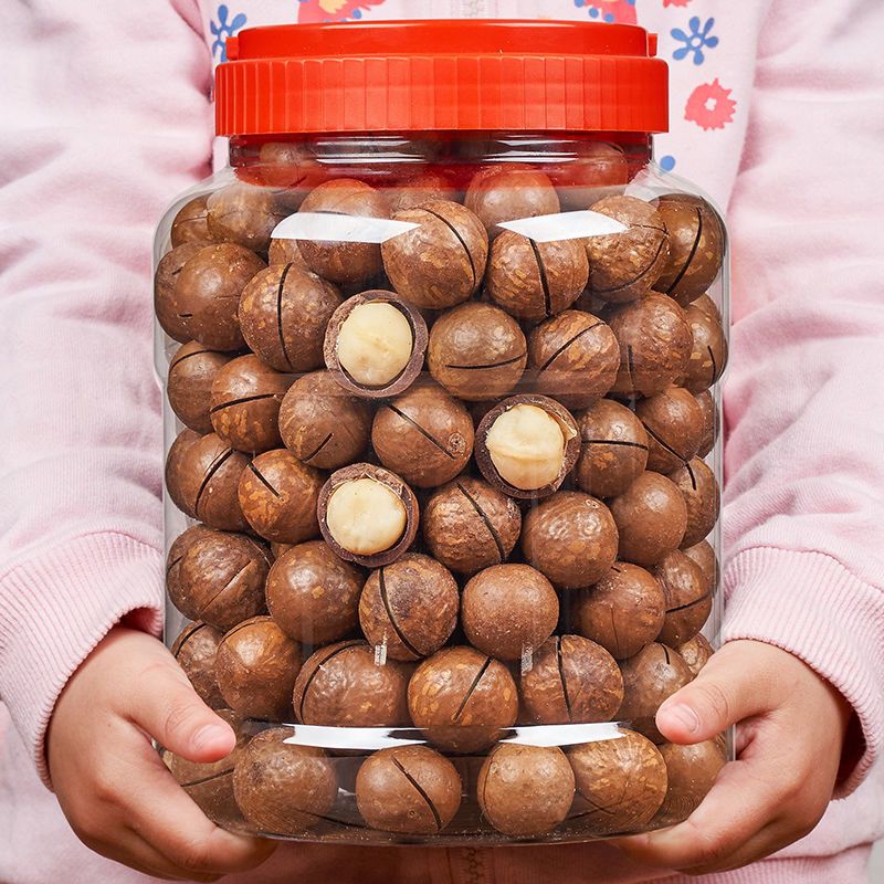 新货夏威夷果罐装奶油1000g坚果干果散装特产营养奶香精选11g原味