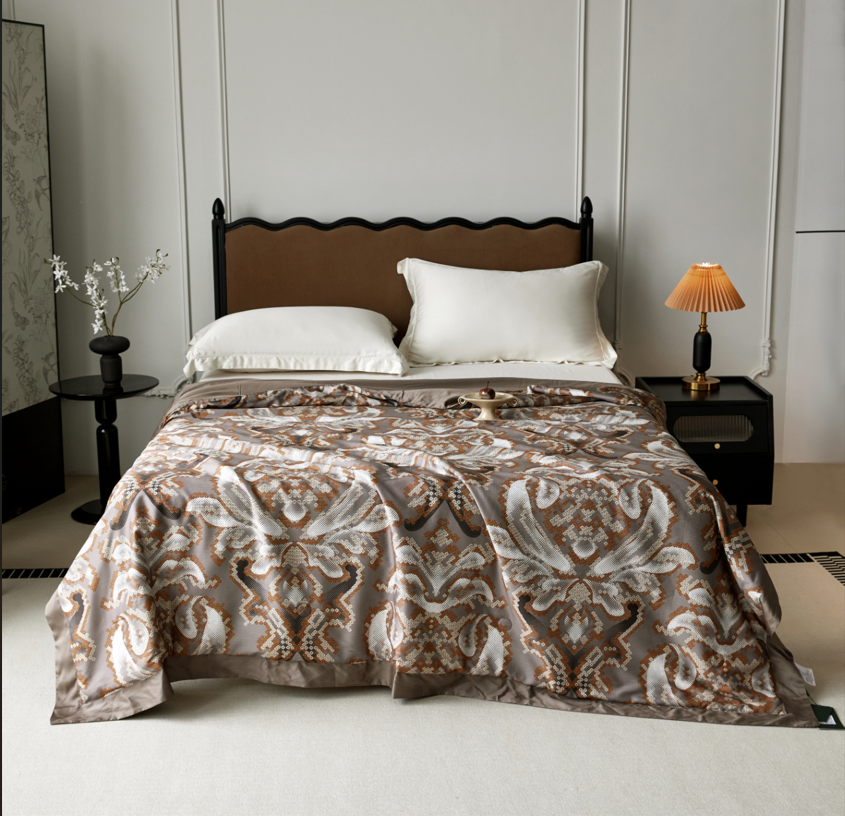 【露华浓】大尺加大尺寸蚕丝天丝棉被柔软顺滑轻奢天丝夏被