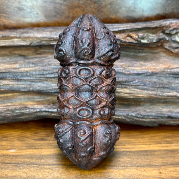 天然降真香金刚杵萌酷摆件木雕文玩家居摆件礼品手工木雕艺术摆件