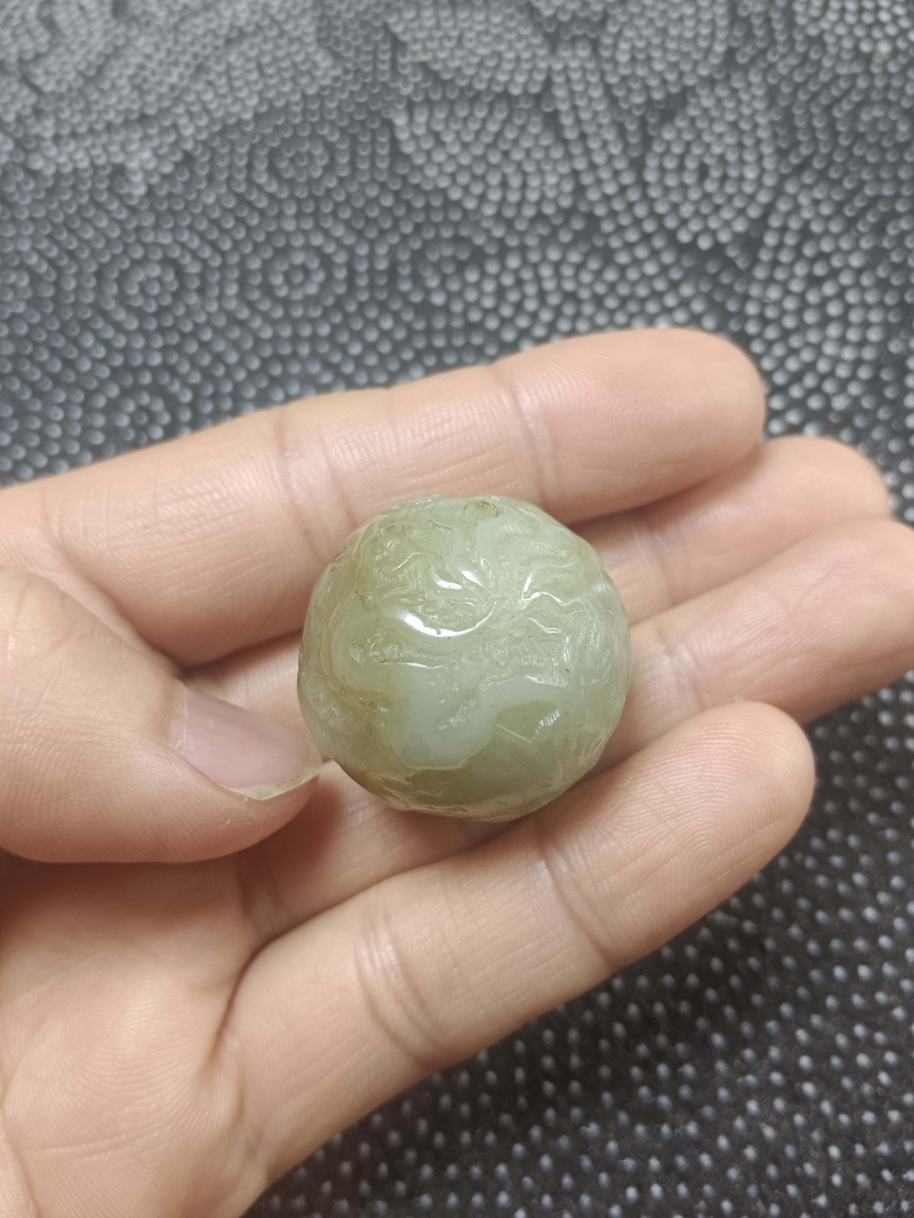 和田玉玉珠子吊坠