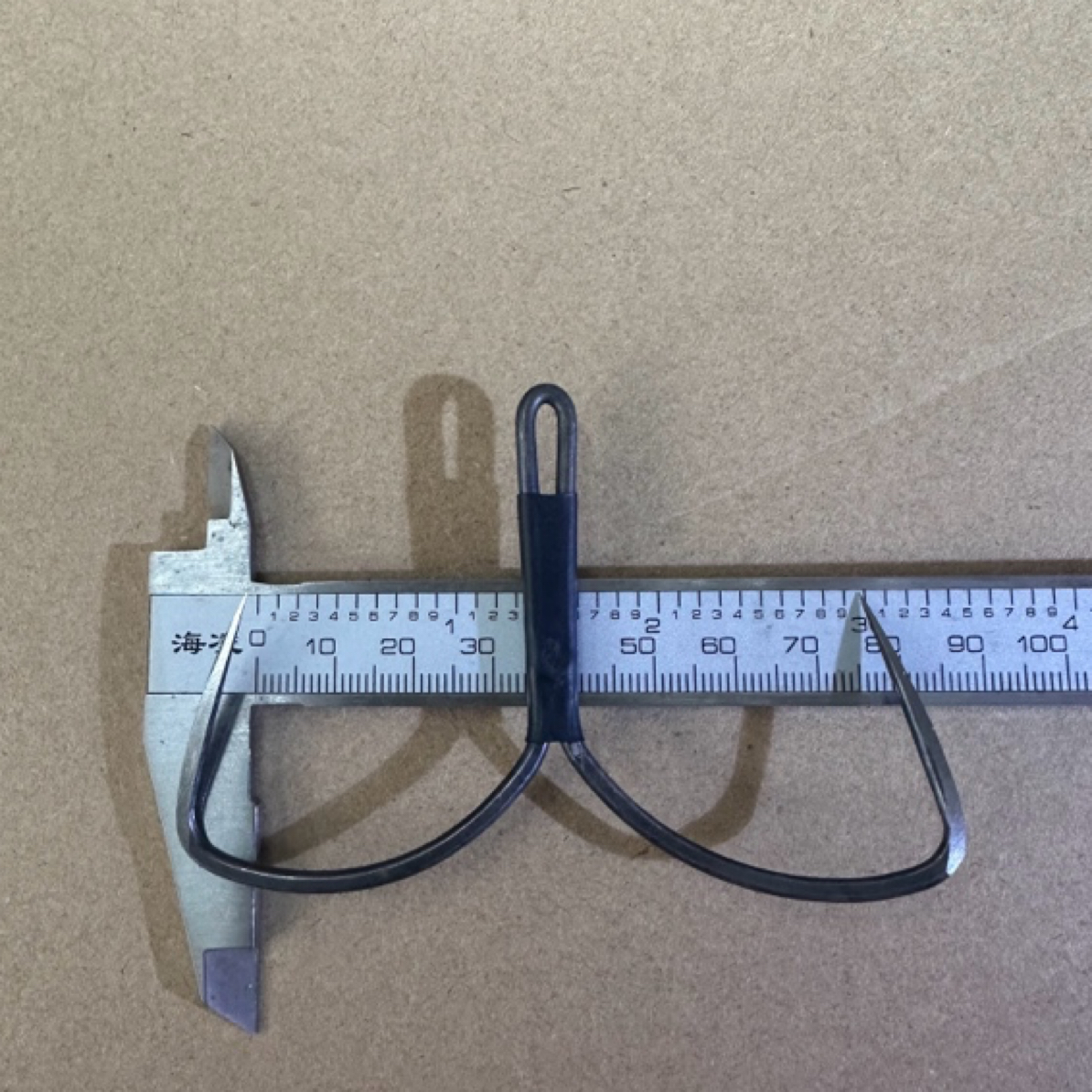 大号2爪钩34个(钩门3.5)