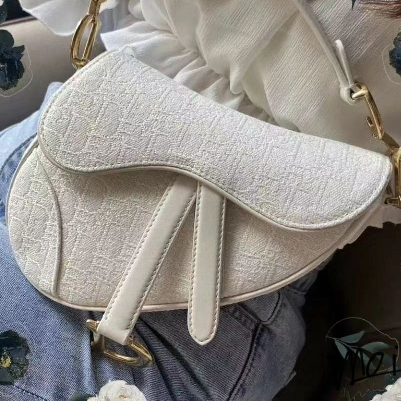 99新 DIOR/迪奥 手提包 马鞍 无肩带 2020印花P234347105