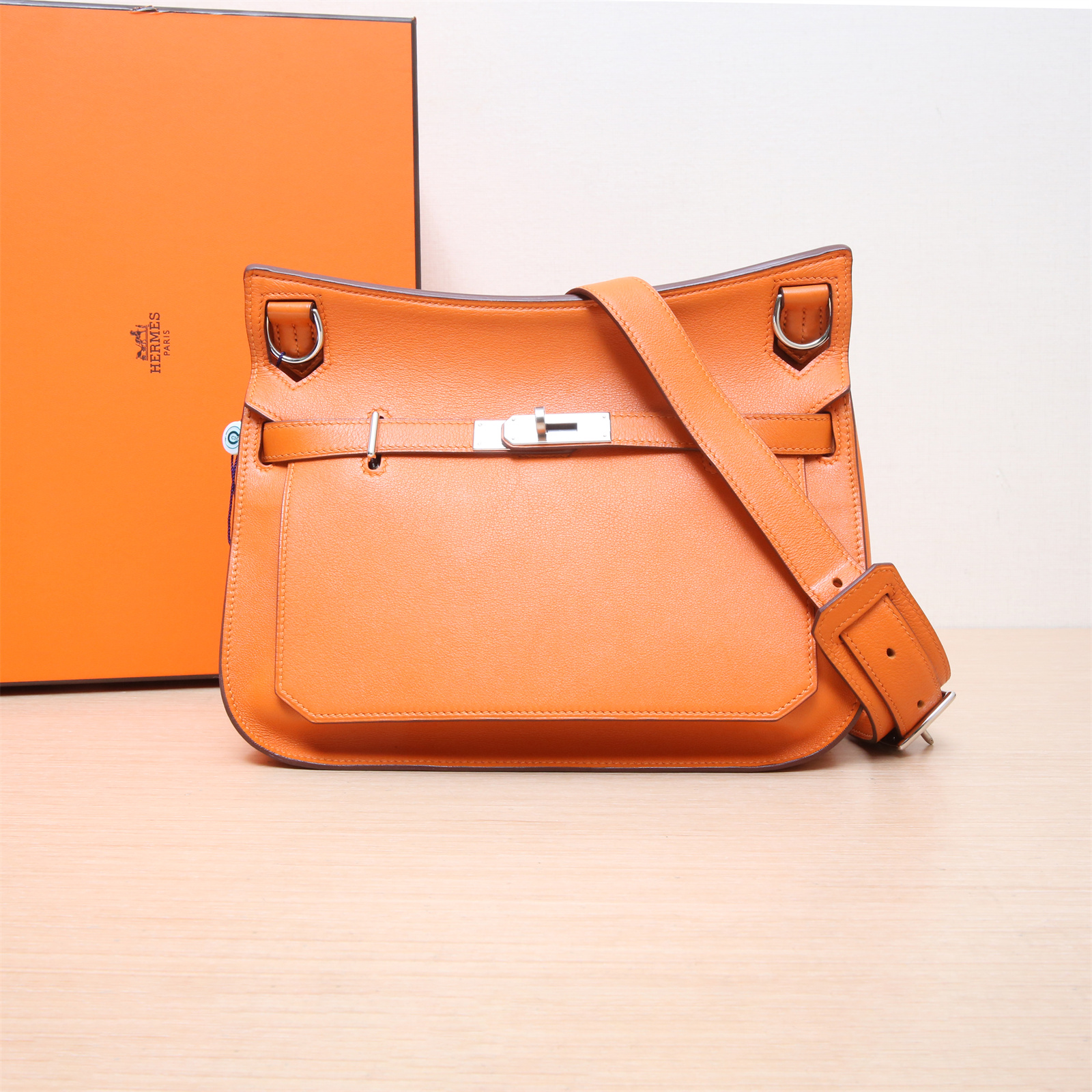 95新 Hermes/爱马仕 吉普赛 28 Swift皮 框O 斜挎包 P214452648