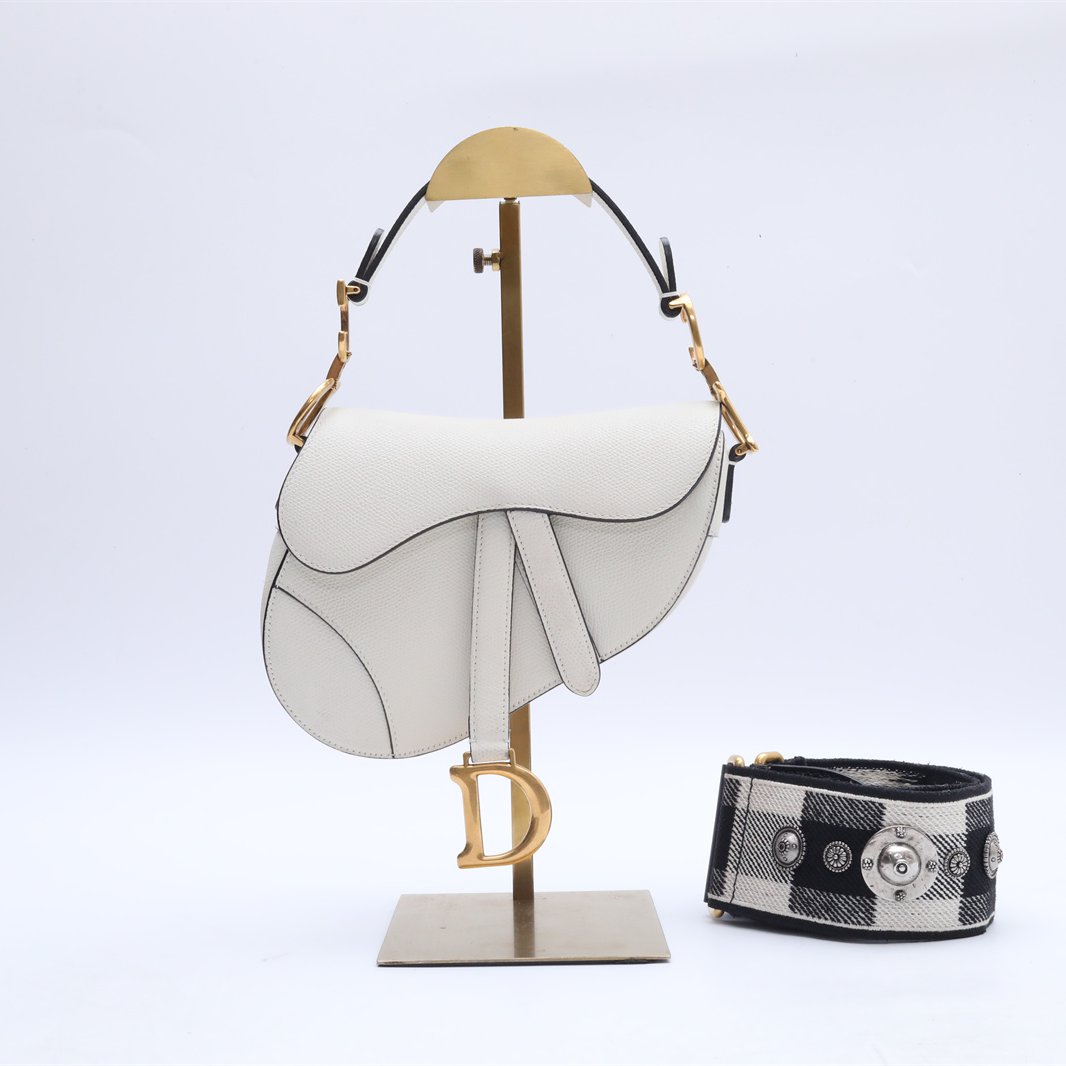 99新 DIOR/迪奥 SADDLE 马鞍 小号 手提包 P224724096