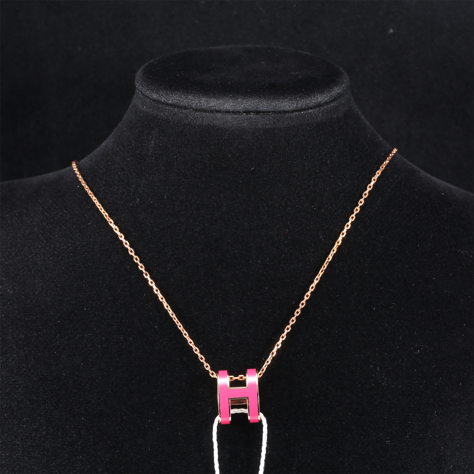 99新 Hermes/爱马仕 Pop H大号 合金 项链P244172371