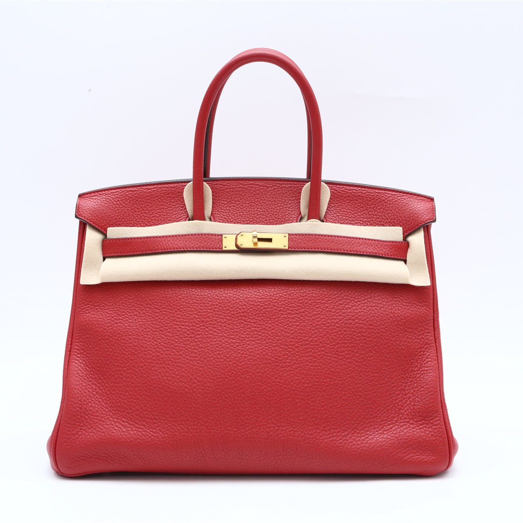 99新 Hermes/爱马仕 Birkin 35 Togo皮 框O 手提包P234347966