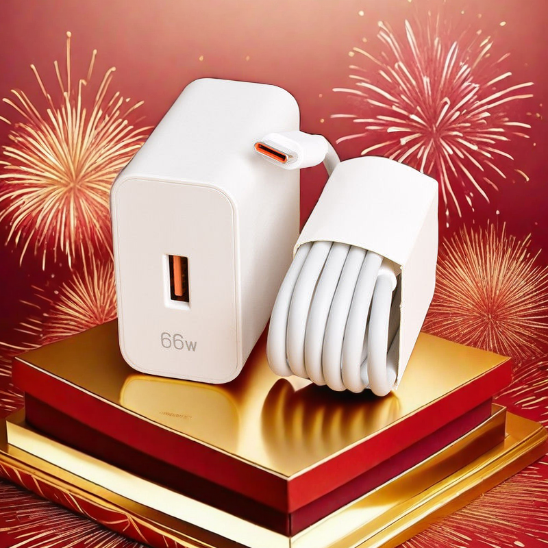 适用华为充电器66W超级快充头mate30 40pro数据线nova7 8p充电线 