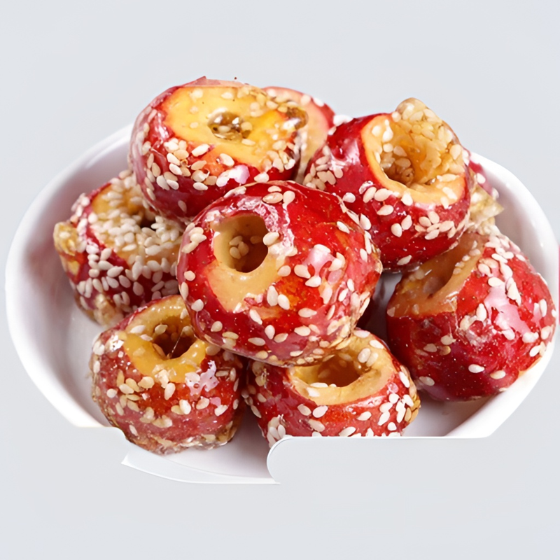 冻干冰糖葫芦无核糖葫芦山楂球老北京口味休闲小零食批发年货必备