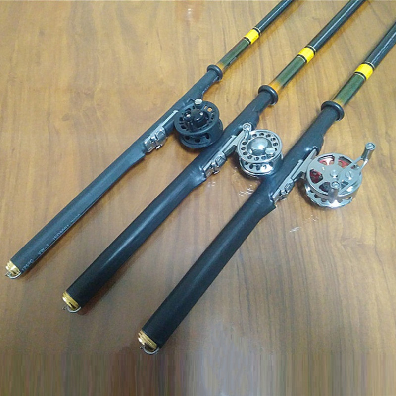 超轻短节37调高碳素侧装轮中通杆带轮手竿溪流竿内走线中通竿前打