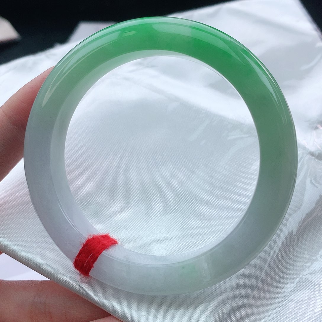 翡翠手镯未镶嵌57圈口882166