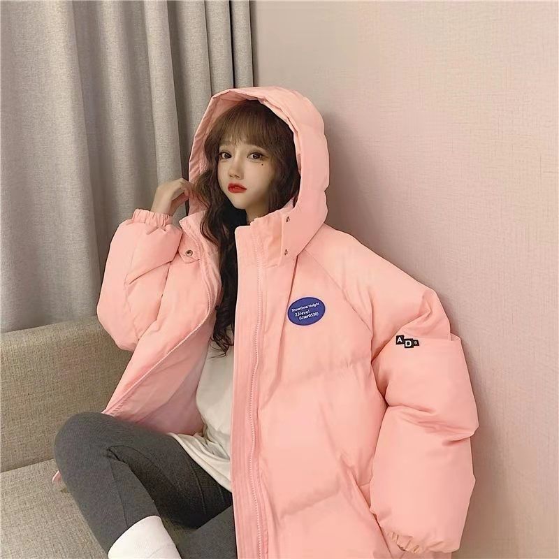 波斯保暖女2023年新款学生面包服加厚冬季羽绒袄ins潮宽