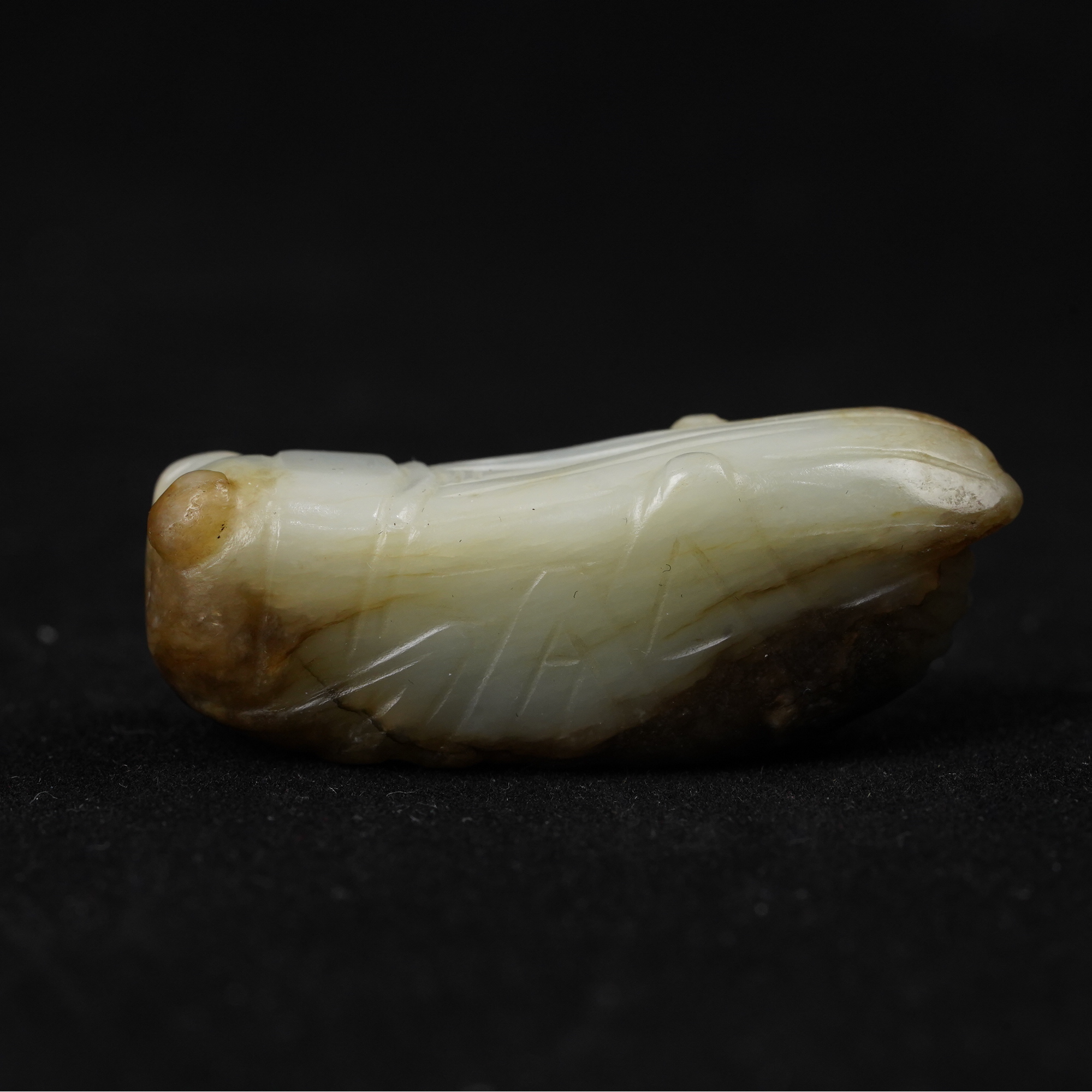 【白海波甄选】明代和田玉飞黄腾达坠饰