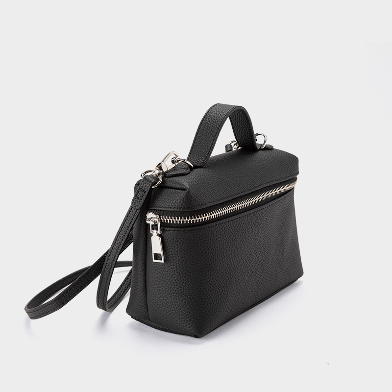 TUSCAN'S百搭女士通勤小盒子包真皮牛皮单肩斜跨包TS时代双鱼