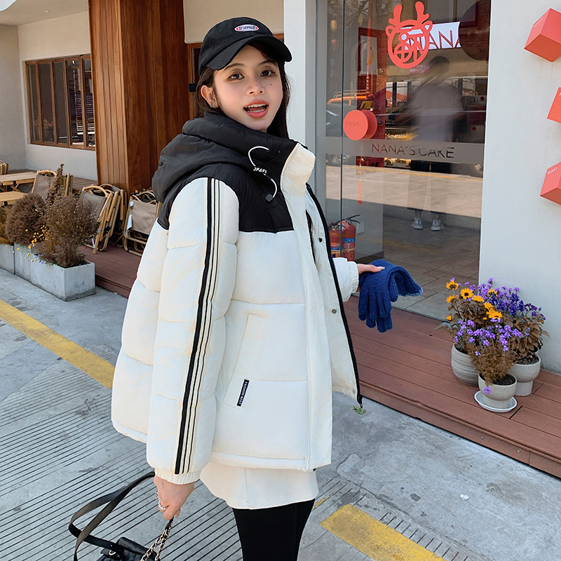 DFS加厚棉服女外套棉袄冬装冬季新年潮款学生韩系洋气袄子短款