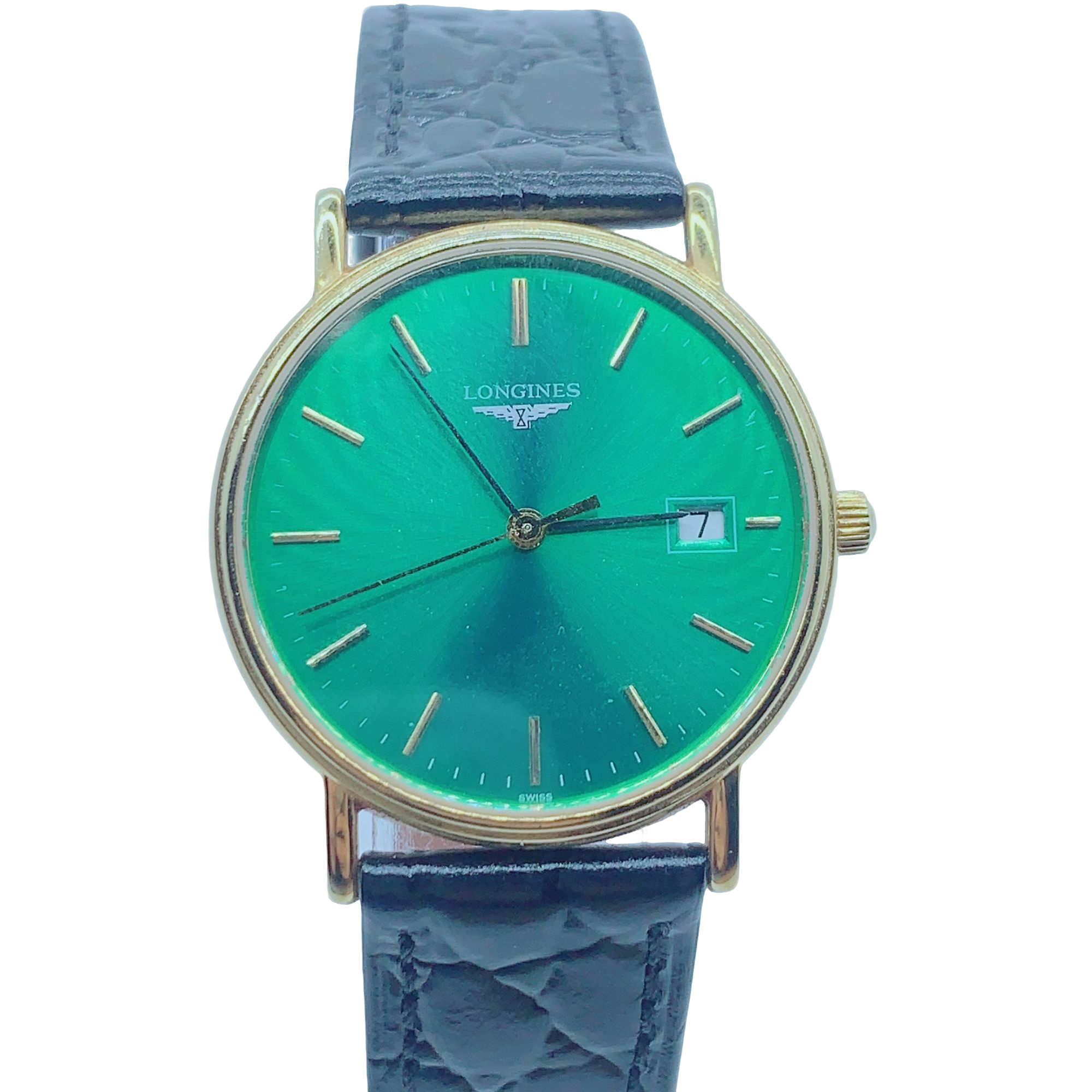 95新 Longines/浪琴 70233/女士石英腕表/33盘/表带扣后配后盘