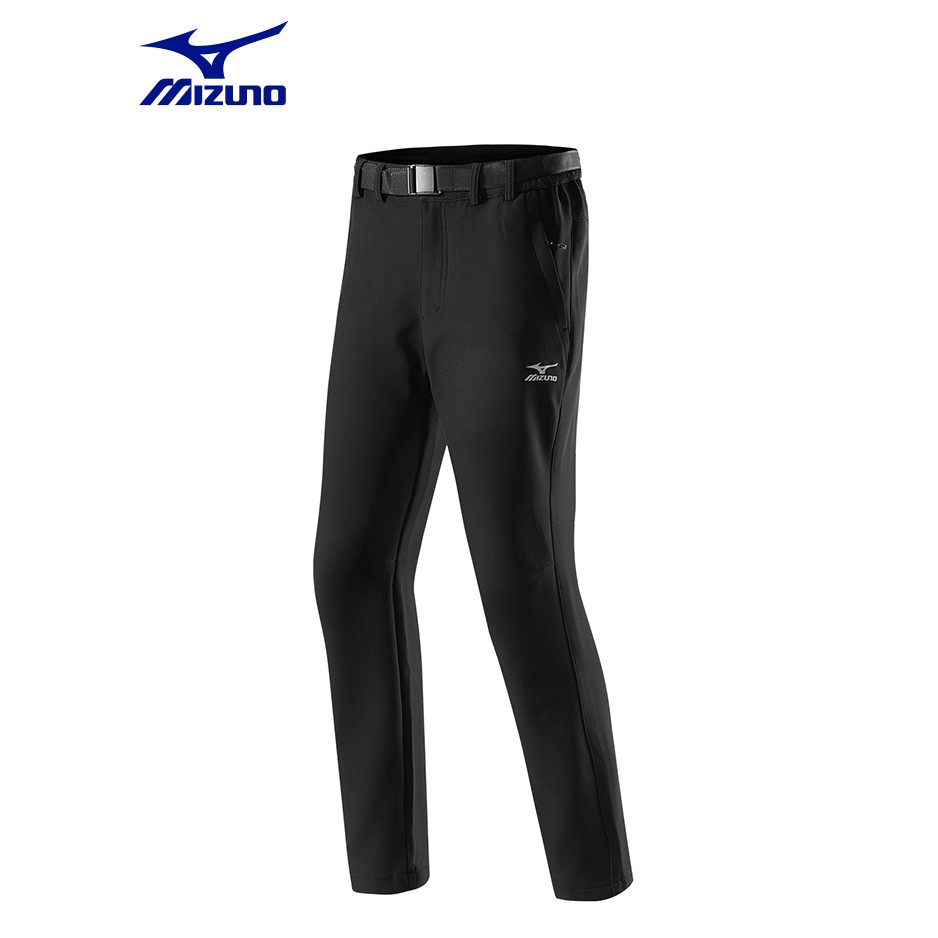 Mizuno/美津浓户外休闲裤男女秋冬登山冲锋裤男士保暖防风直筒裤