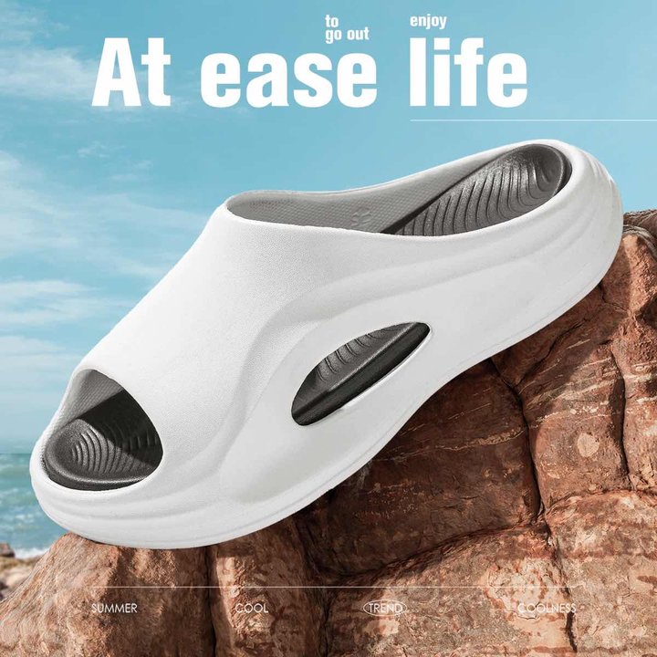 拖鞋男士夏季外穿运动2025新款情侣厚底居家防滑防臭厚底凉拖男