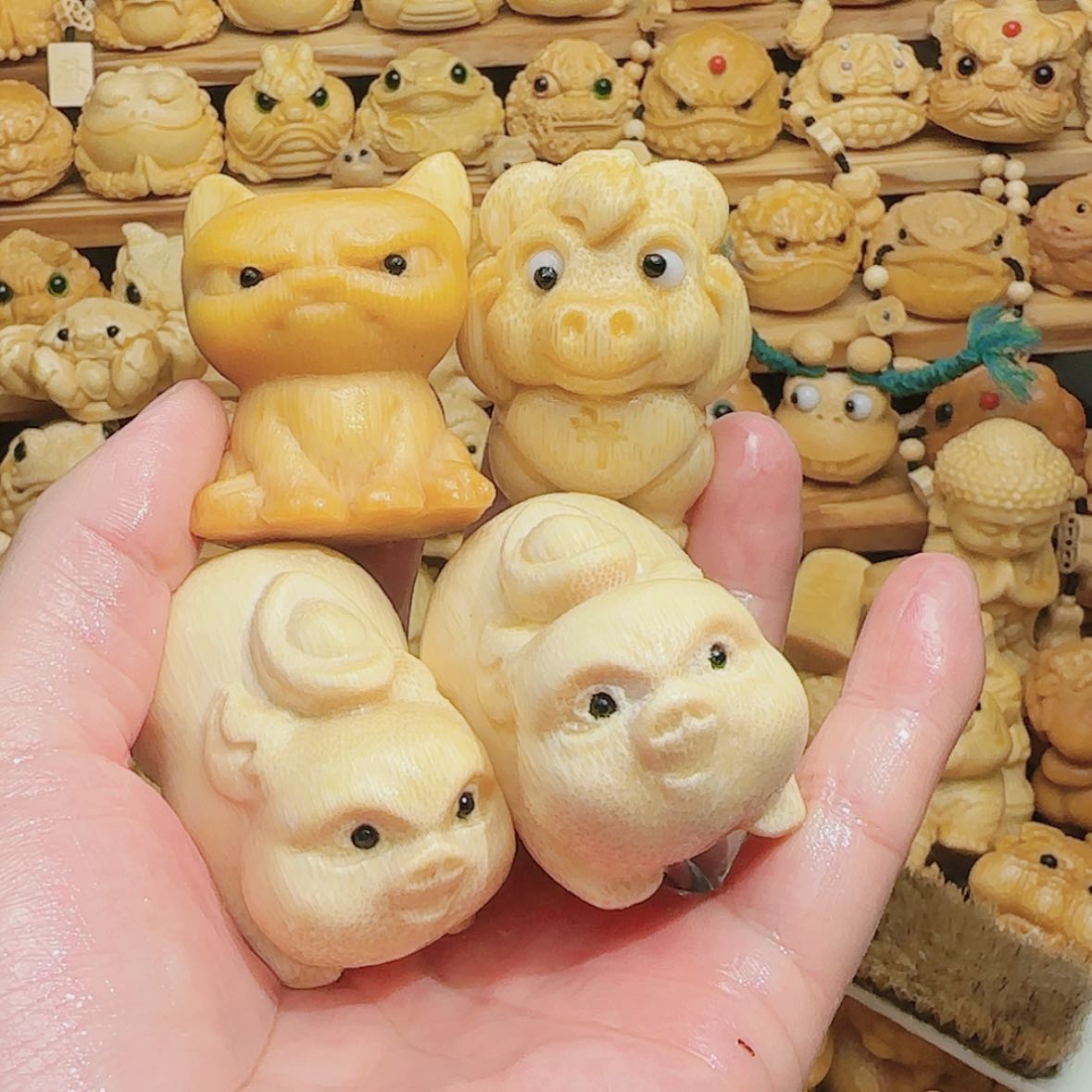 【闪购商品】侣*竹雕直播间一物一拍不退不换