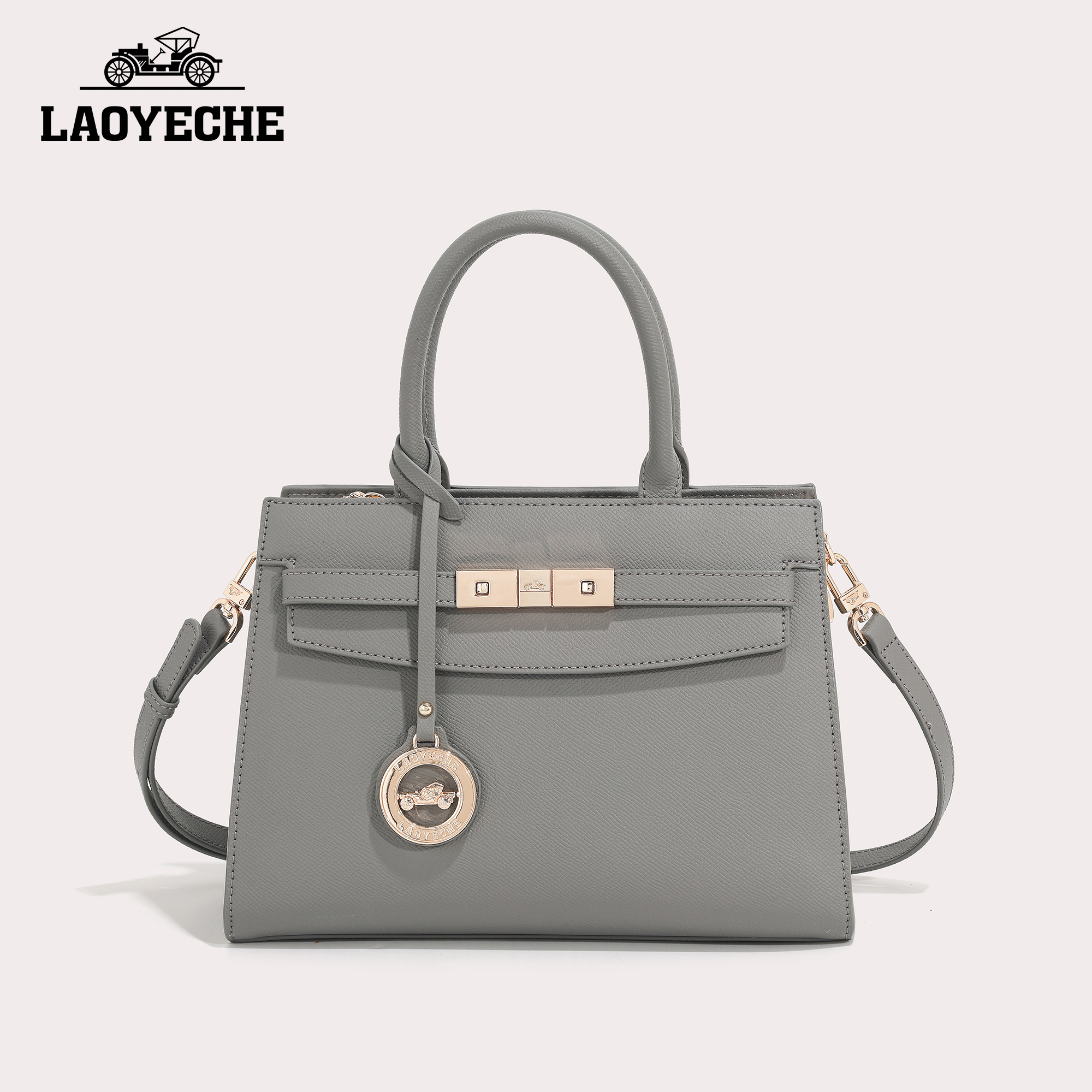 老爷车【lucy】手提包vv时尚百搭真皮简约单肩肩包荔枝纹DX8009-1