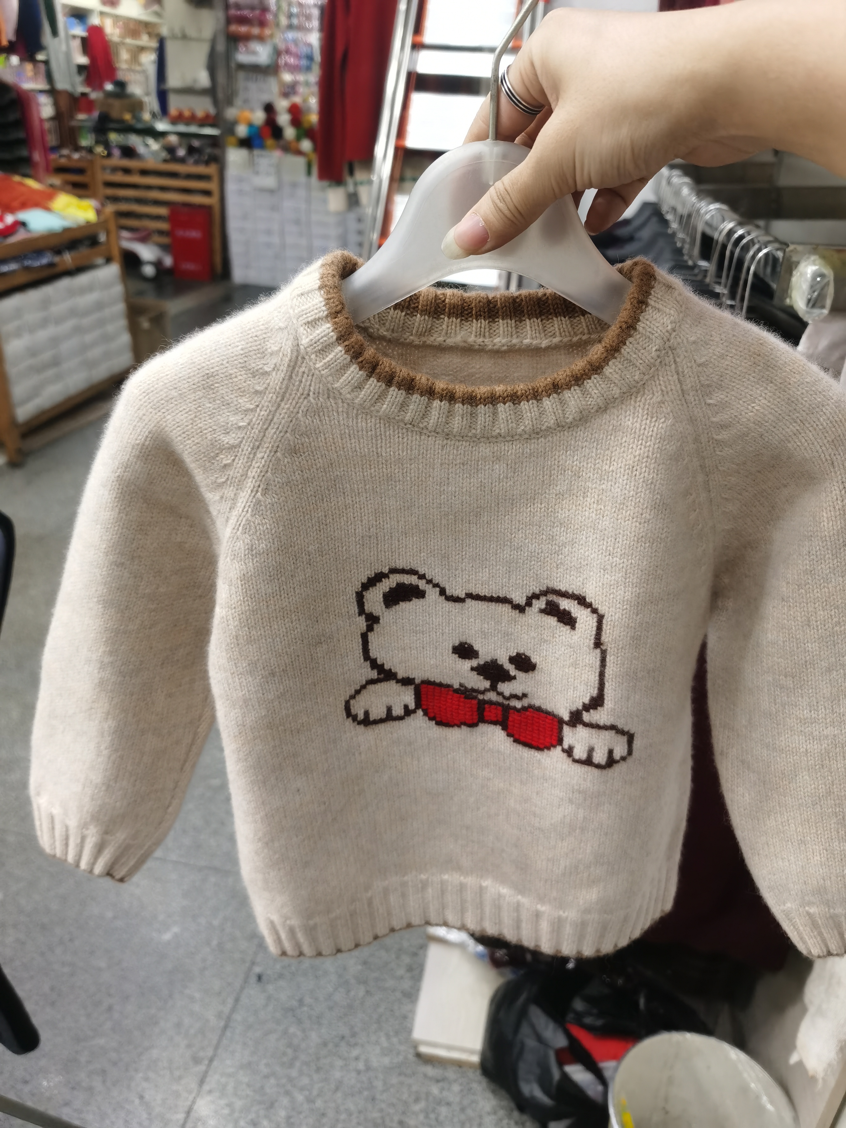 红叶云台 销售的是毛线 不是毛衣纯山羊绒打的双线材料包赠绣线