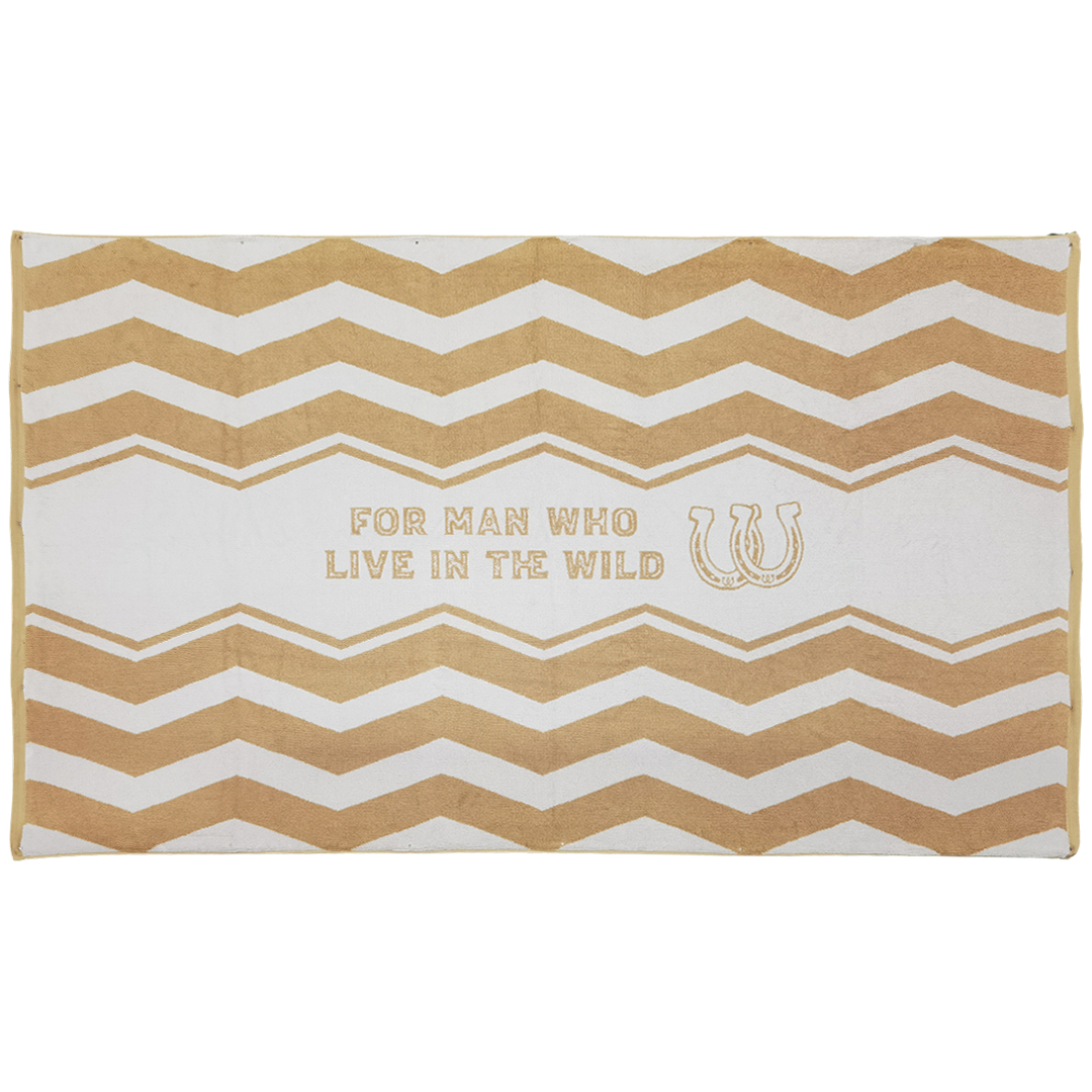 WILDSELECTION重磅纯棉复古户外浴巾毯浴巾盖毯吸水家用浴室免洗