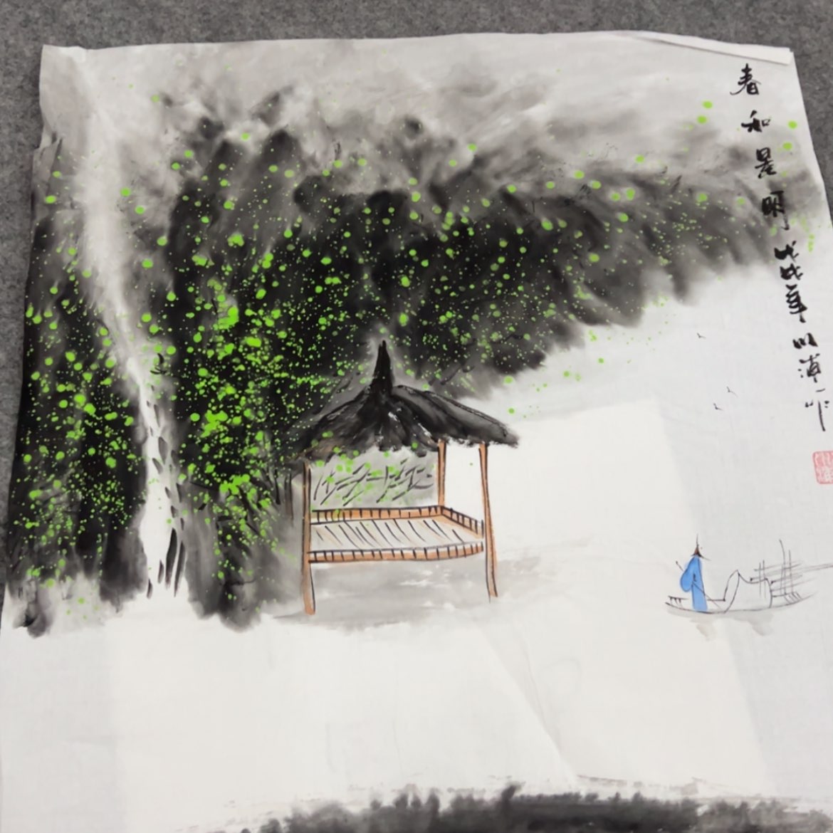 【闪购商品】书法牡丹