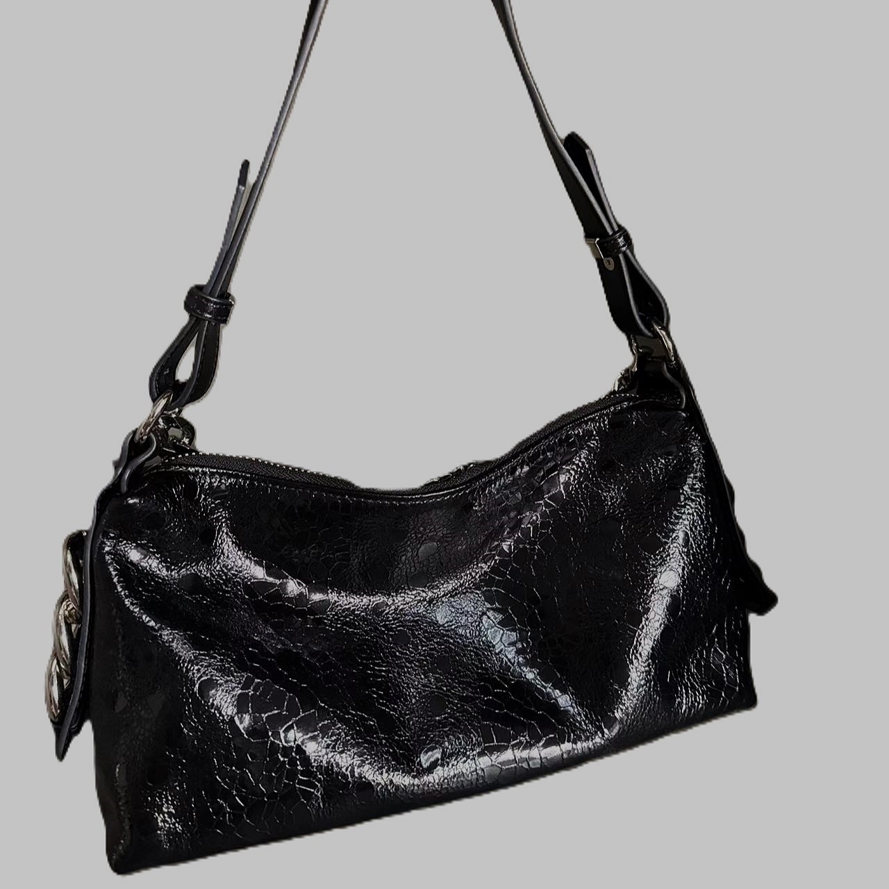 （双金珠) 新款时尚百搭单肩斜挎包