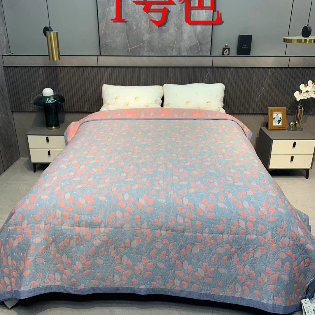 纯棉三层纱 多功能盖毯 双面 可当夏被 可做盖毯 可做床单 