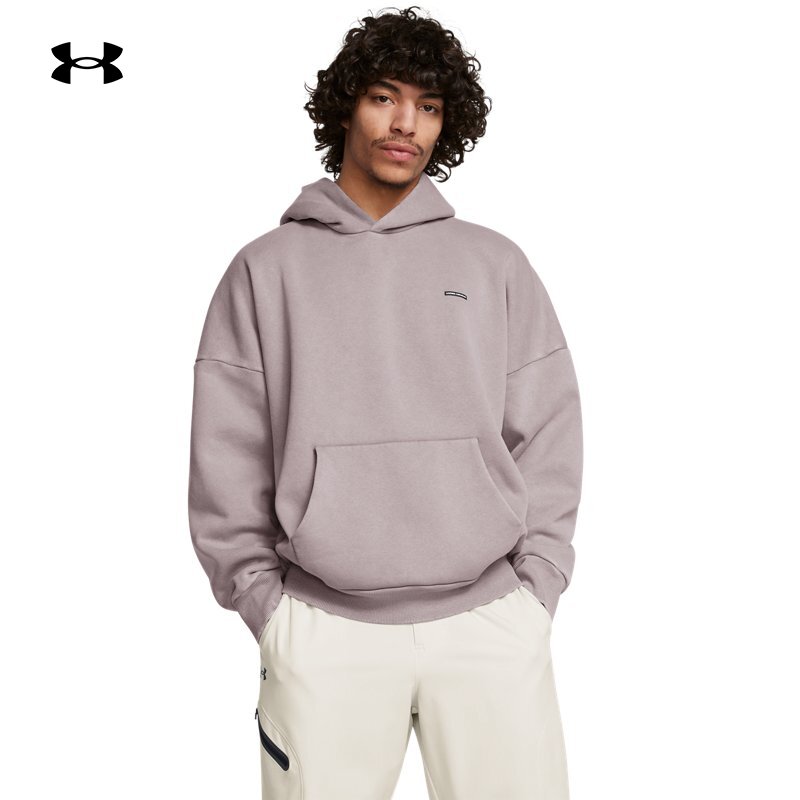 安德玛官方UA春夏Icon男子保暖运动休闲卫衣1386552&1386485