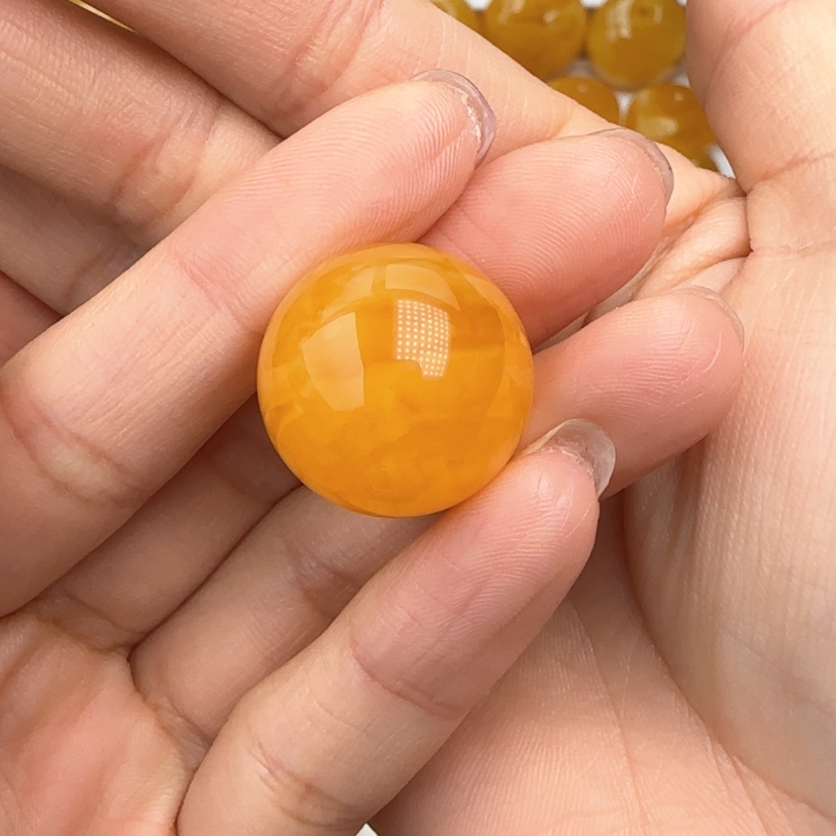 【闪购商品】琥珀颈饰未镶嵌北***胜