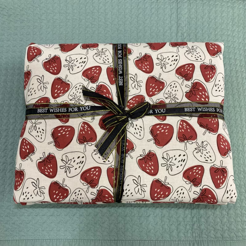 AB面版全棉纯棉小碎花四件套水洗棉双人床活性印花四季款吸汗透气