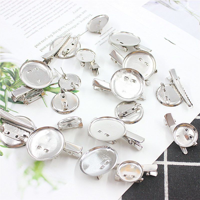 别针胸针 胸花别针 手工DIY别针配件材料 胸花托盘圆盘别针胸针扣