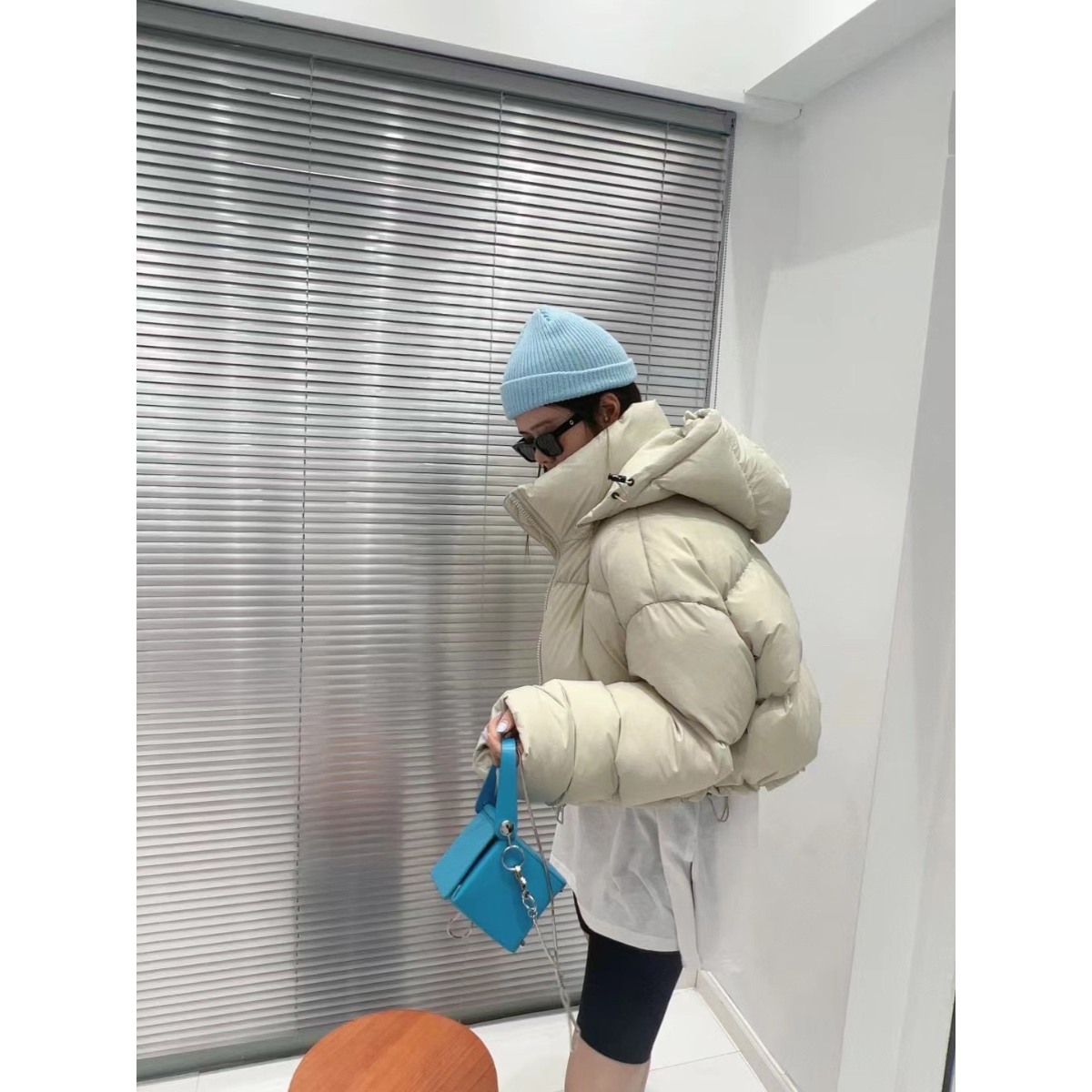 巴拉巴拉羽绒服女2023新款韩版东大门网红面包服小个子显瘦短款加