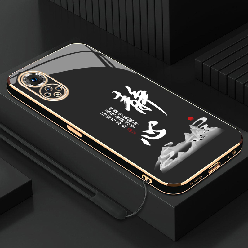 新款适用于华为Nova9Pro静心电镀手机壳 奢华防摔全包硅胶软壳