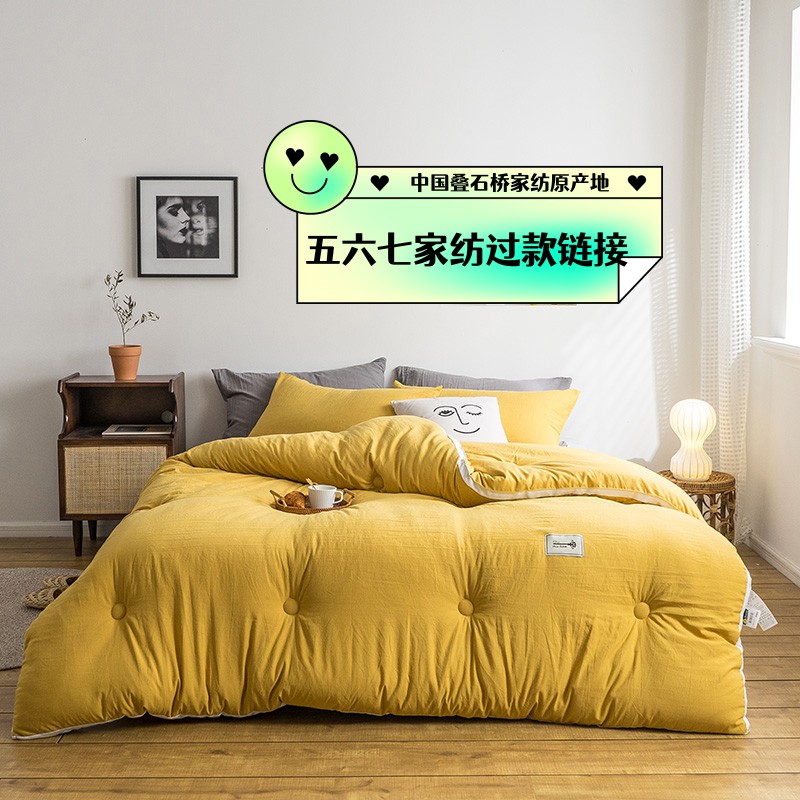 【按主播介绍发货】大豆被被子奶绒春秋被加厚冬被学生被大豆纤被芯