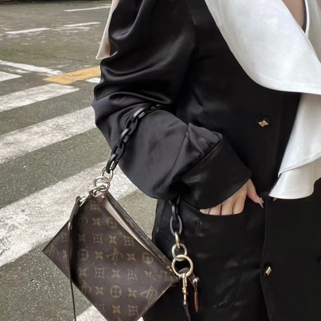 95新 LouisVuitton/路易威登 梵·/老花19洗漱包/全原/95新9010