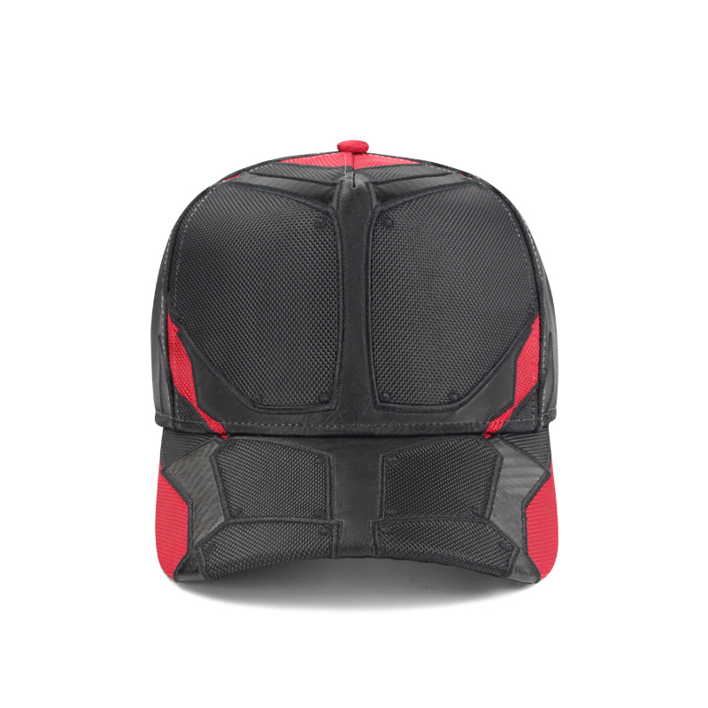 高冠硬顶棒球帽大头围深帽身帽子街头机车帽户外运动帽蚁人造型帽