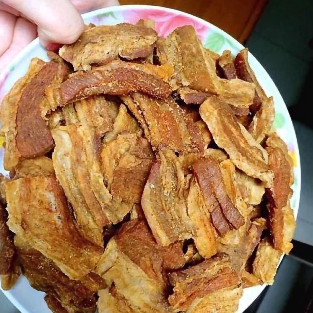 pigstrong/猪大力猪肉渣160g猪油渣香酥片片酥椒盐肉条脂渣口口香