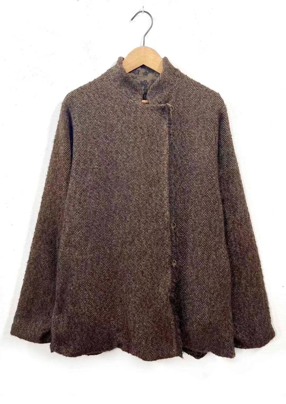 左岸迷香秋冬休闲网红长袖短外套ins8012