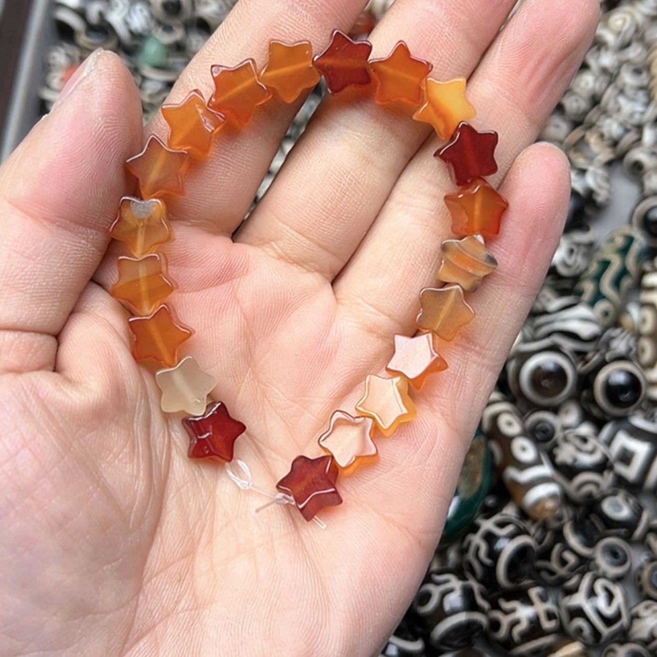 【闪购商品】玛瑙/玉髓珠宝半成品未镶嵌