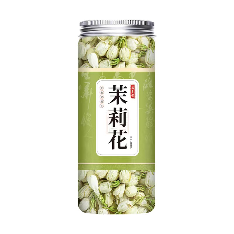 茉莉花茶新鲜茉莉花苞新花蕾清香茉莉花纯天然搭配玫瑰胎菊末莉