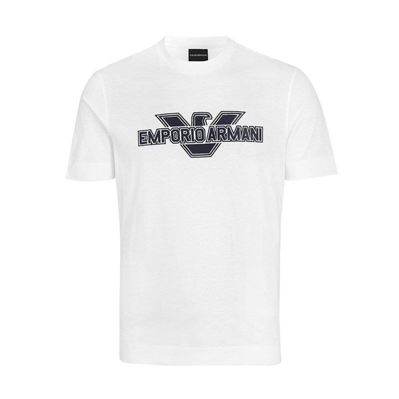 EMPORIO ARMANI男款休闲夏季印花圆领T恤4色11182