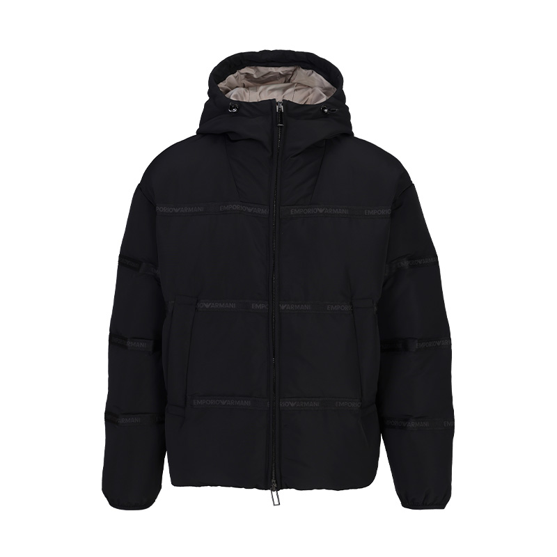 Emporio Armani/安普里奥·阿玛尼男连帽防风加厚保暖羽绒服11673