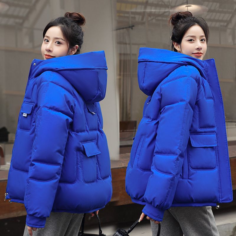 羽绒羽绒服女短款2023年冬季加厚韩版宽松羽绒服面包服学生羽