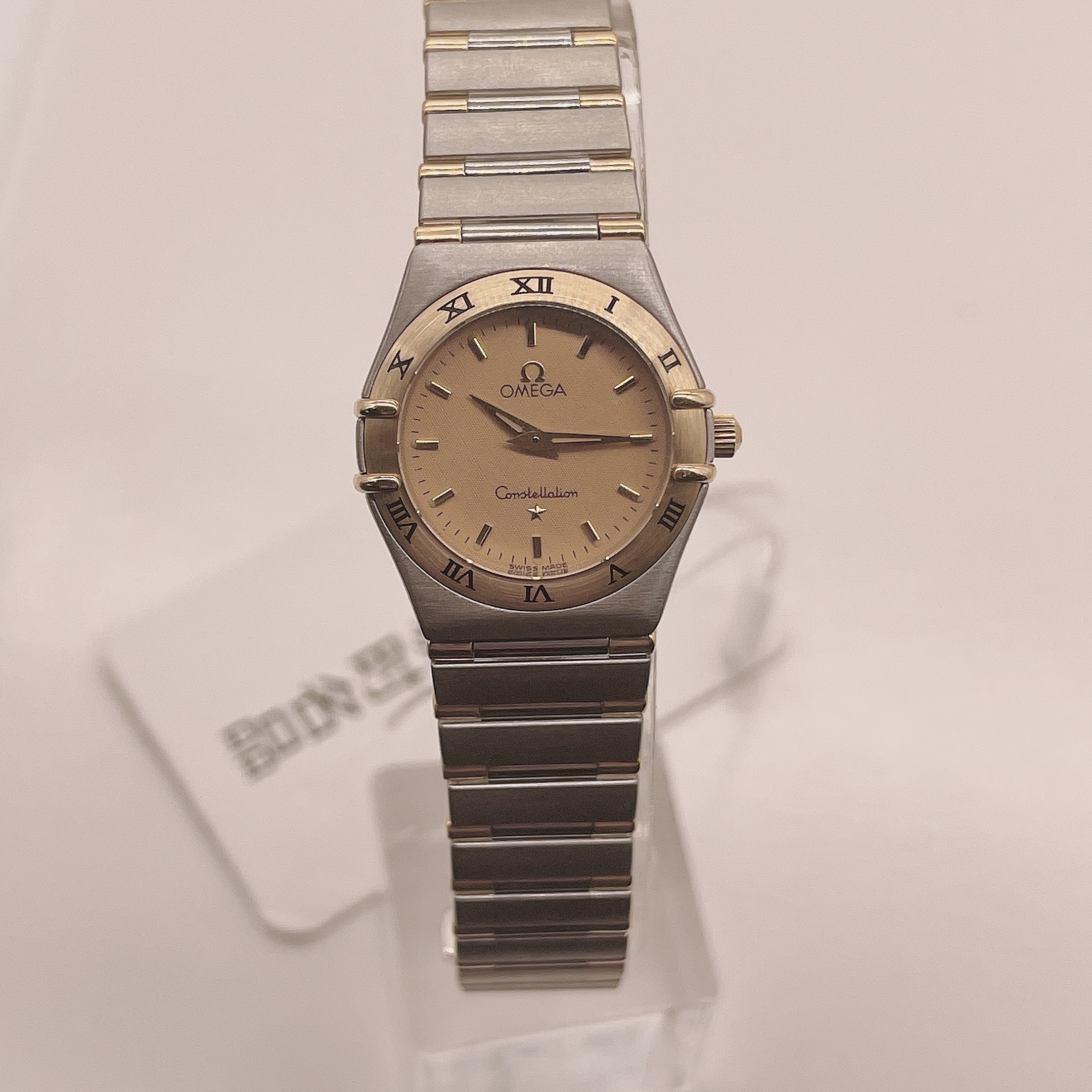 95新 Omega/欧米茄 嘉兴慕时名品，欧米茄星座女表，25.5口径，