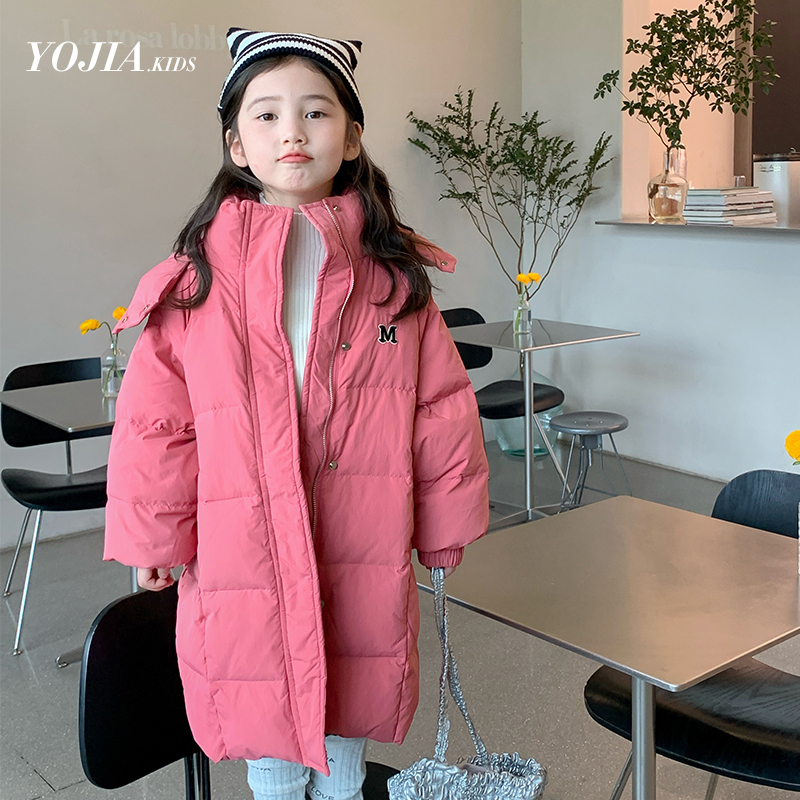 yojia童装女童羽绒服冬季2024女孩外套加厚儿童冬装Y3DY745