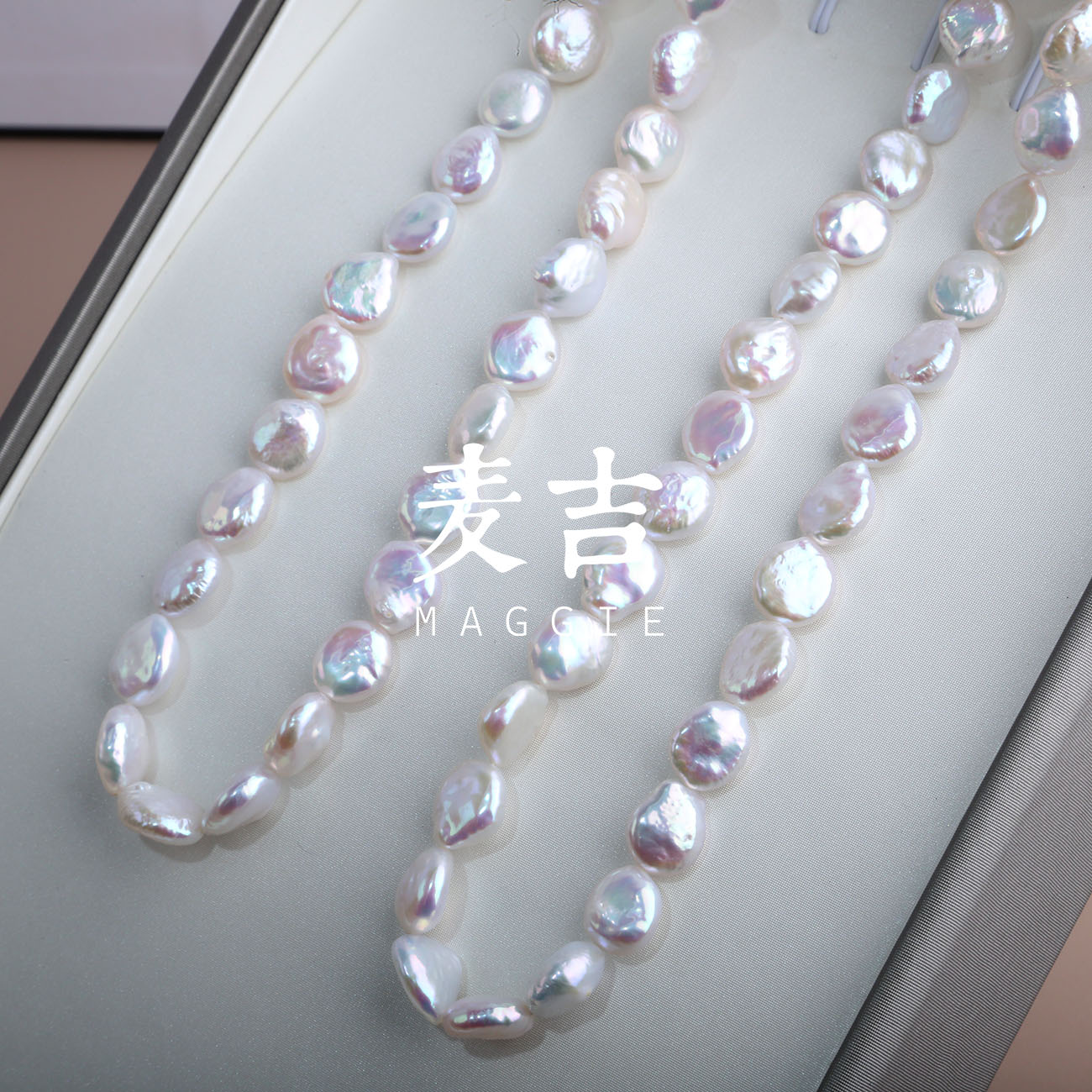 极光炫彩巴洛克项链丨头档极光炫彩 小众 复古 s925银 多样性发一