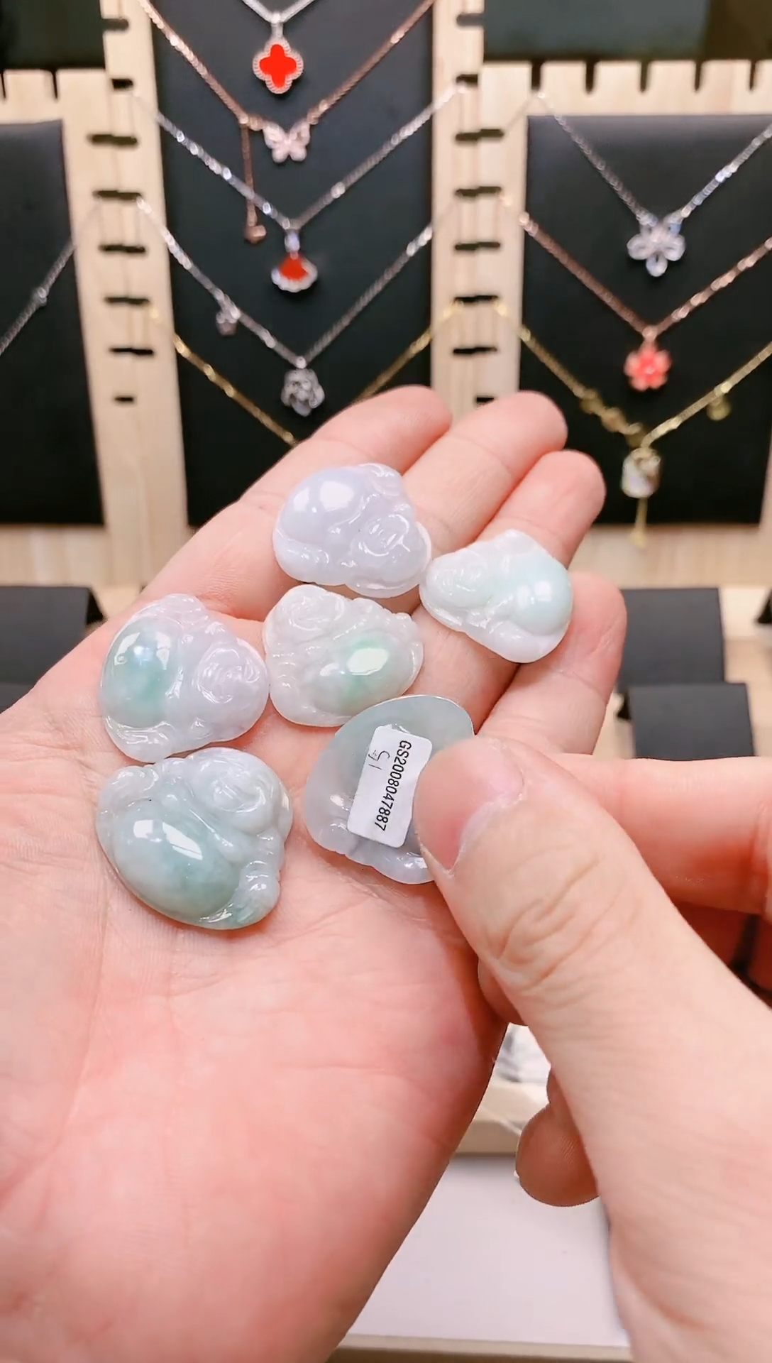 【闪购商品】翡翠吊坠(不含链)未镶嵌054多样式发其一