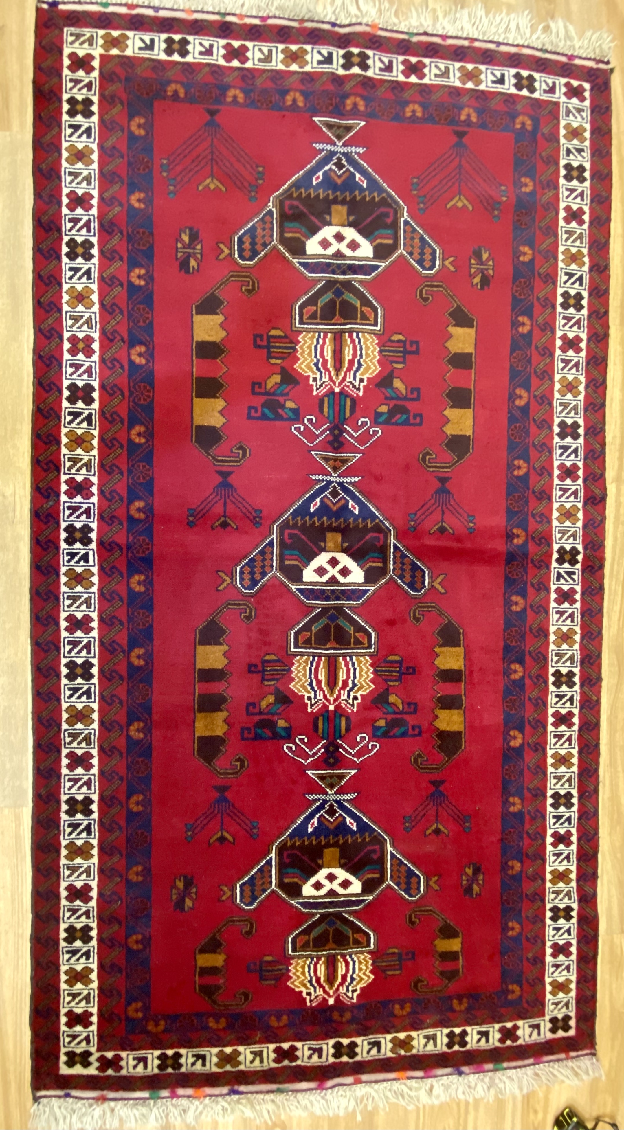 羊毛手工地毯挂毯复古高档高级茶几垫地毯卧室书房客厅阳台长方形